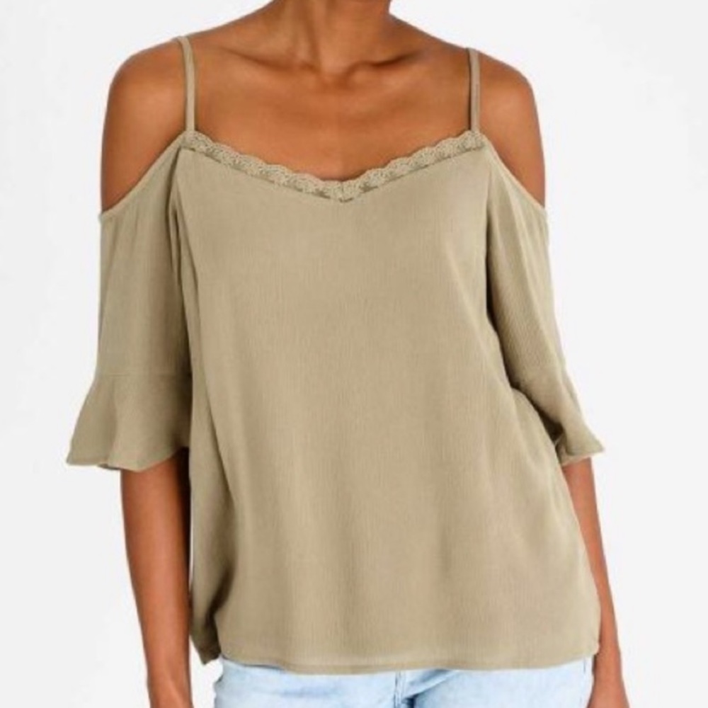 NWT Noisy May Green Alberte Cold Should Top